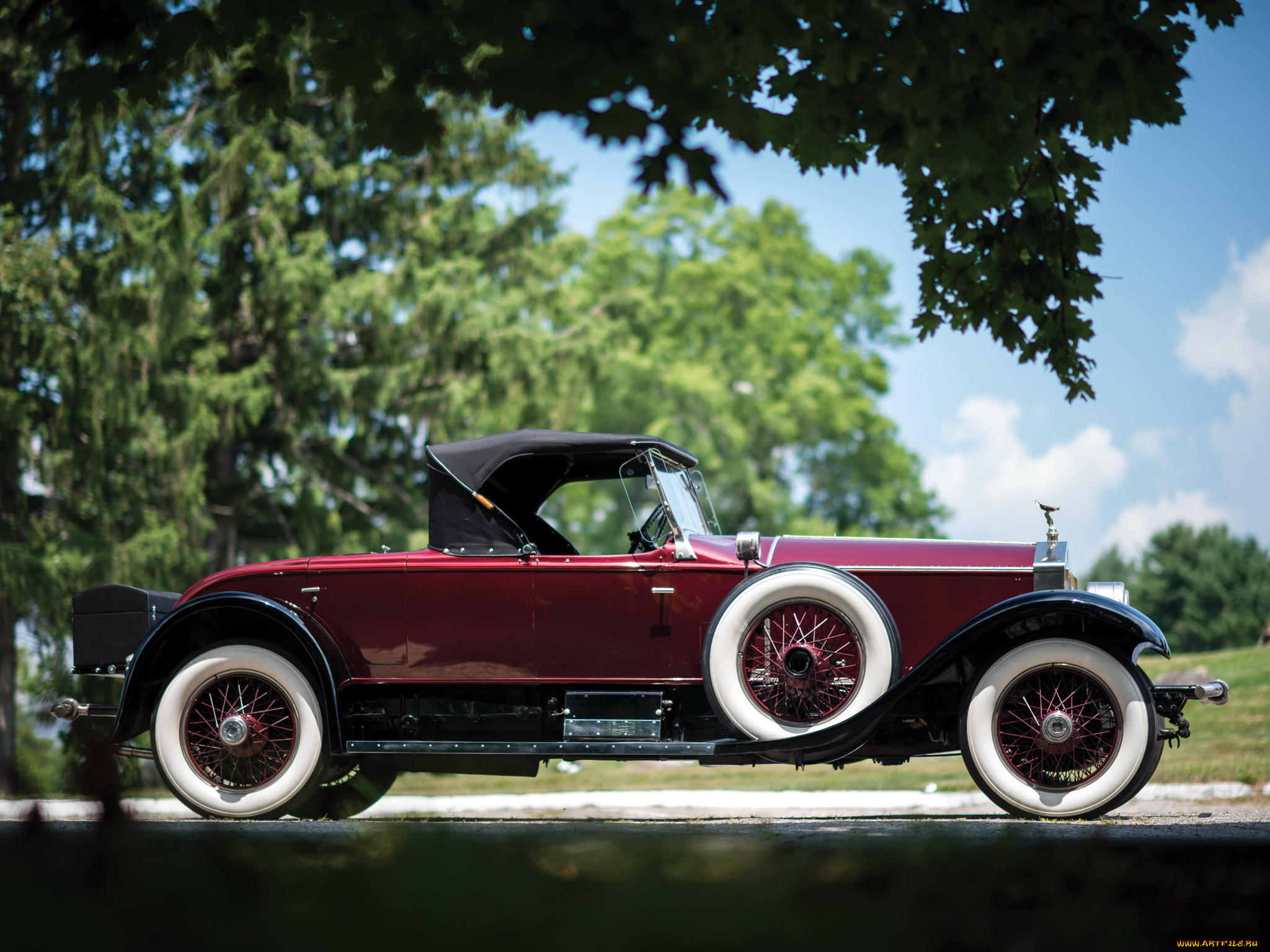 , rolls-royce, 1927, roadster, piccadilly, phantom, i, springfield